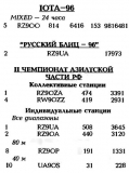 КВ журнал №3 1997 Наши в соревнованиях