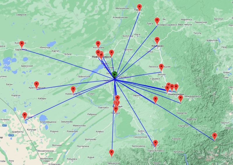 карта 144 МГц