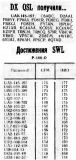 Радио №03 1979 UA9-145-197 в списках DX QSO получили и Достижения SWL Р-100-О